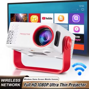 Hot Mini Smart Projector – HD 1080P, WiFi, Wireless, LED Lamp, Home & Outdoor Theater