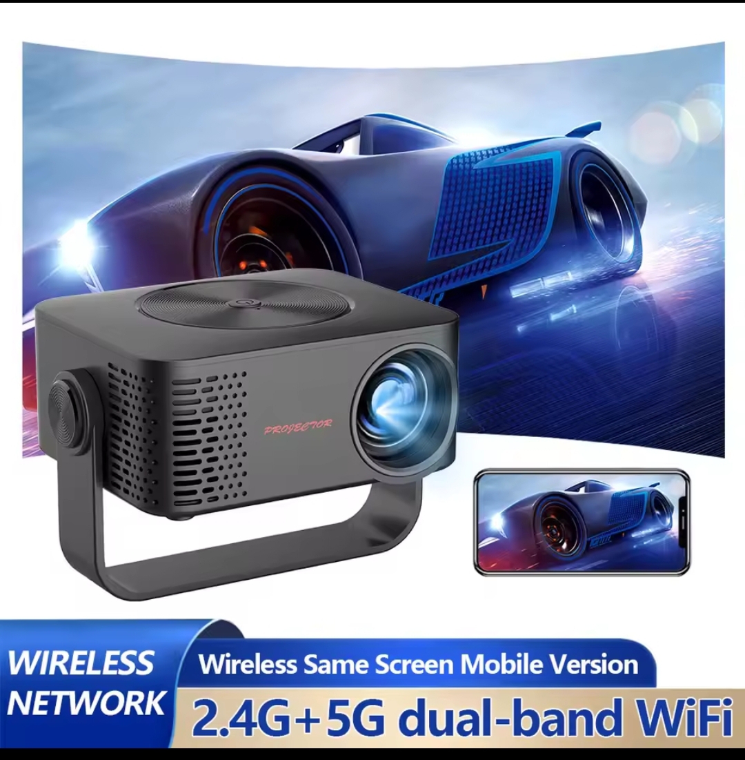 Hot Mini Smart Projector – HD 1080P, WiFi, Wireless, LED Lamp, Home & Outdoor Theater - Image 5